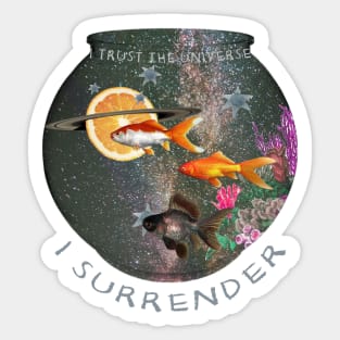 surrender Sticker